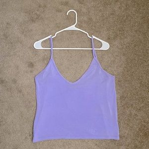 PLT Lavender Loose Fitting Tank Top